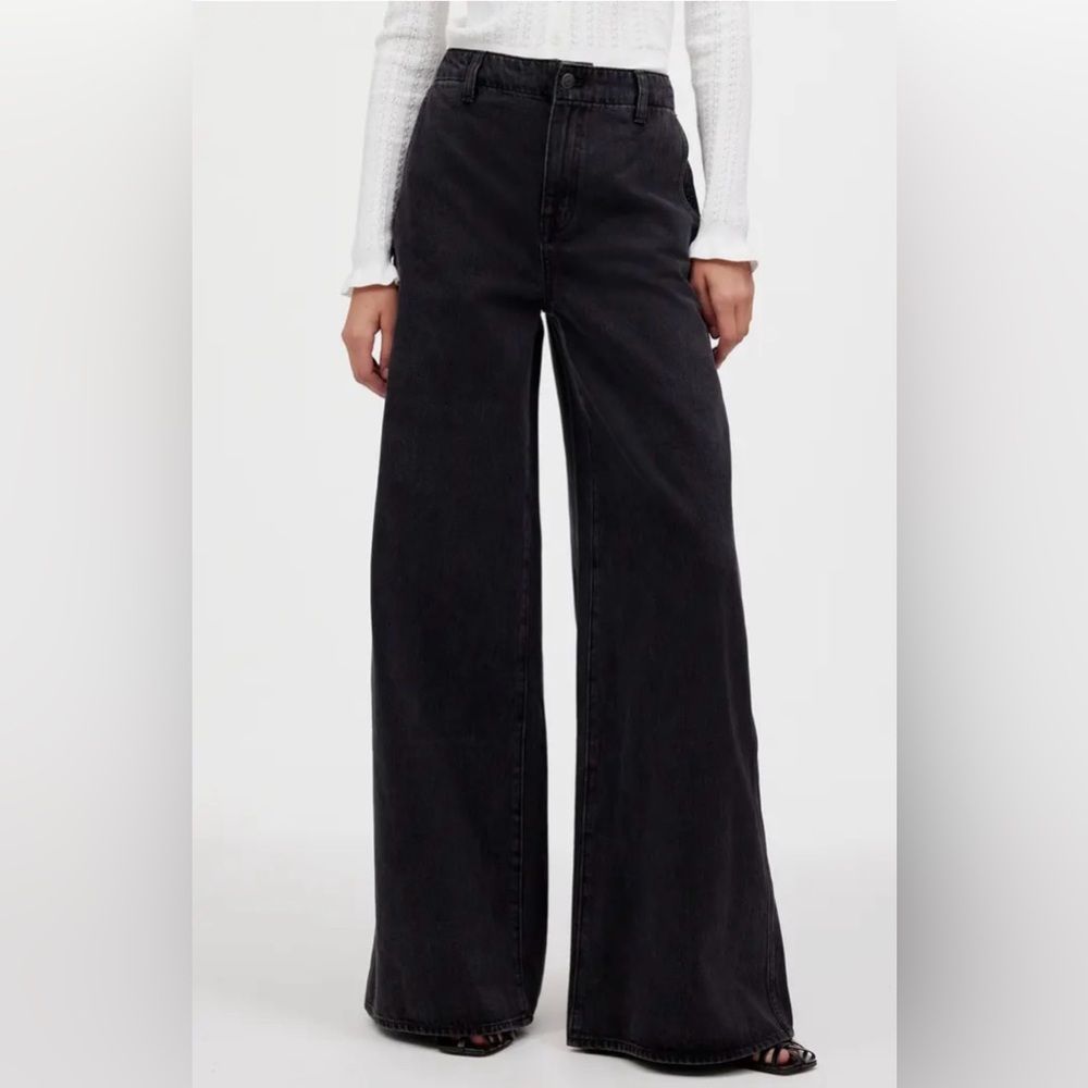 Madewell Wide Sweep Denim Jeans in Bartholomew Wash - 27